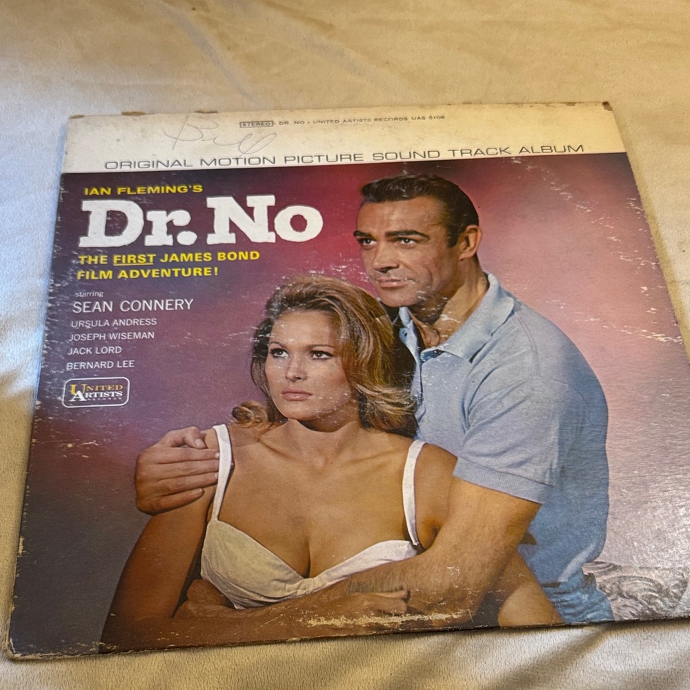 Dr. No Soundtrack Vinyl Record